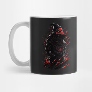 Evil Ninja Duck 002 Mug